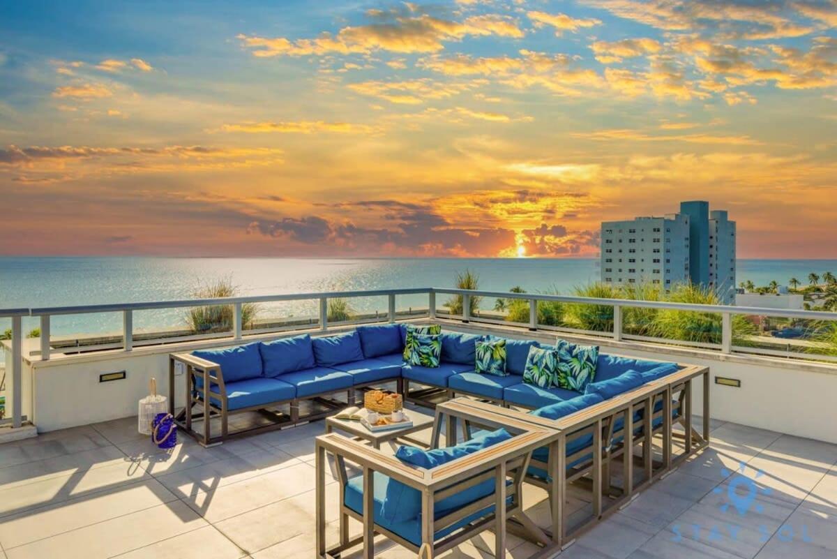 Rooftop Pool - Balcony - Hollywood Beach Broad - Walk ภายนอก รูปภาพ