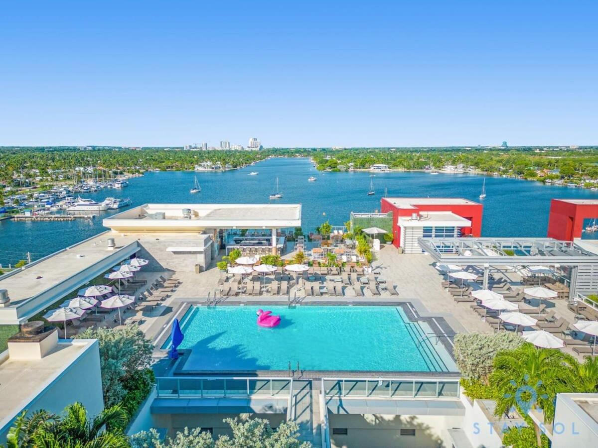 Rooftop Pool - Balcony - Hollywood Beach Broad - Walk ภายนอก รูปภาพ