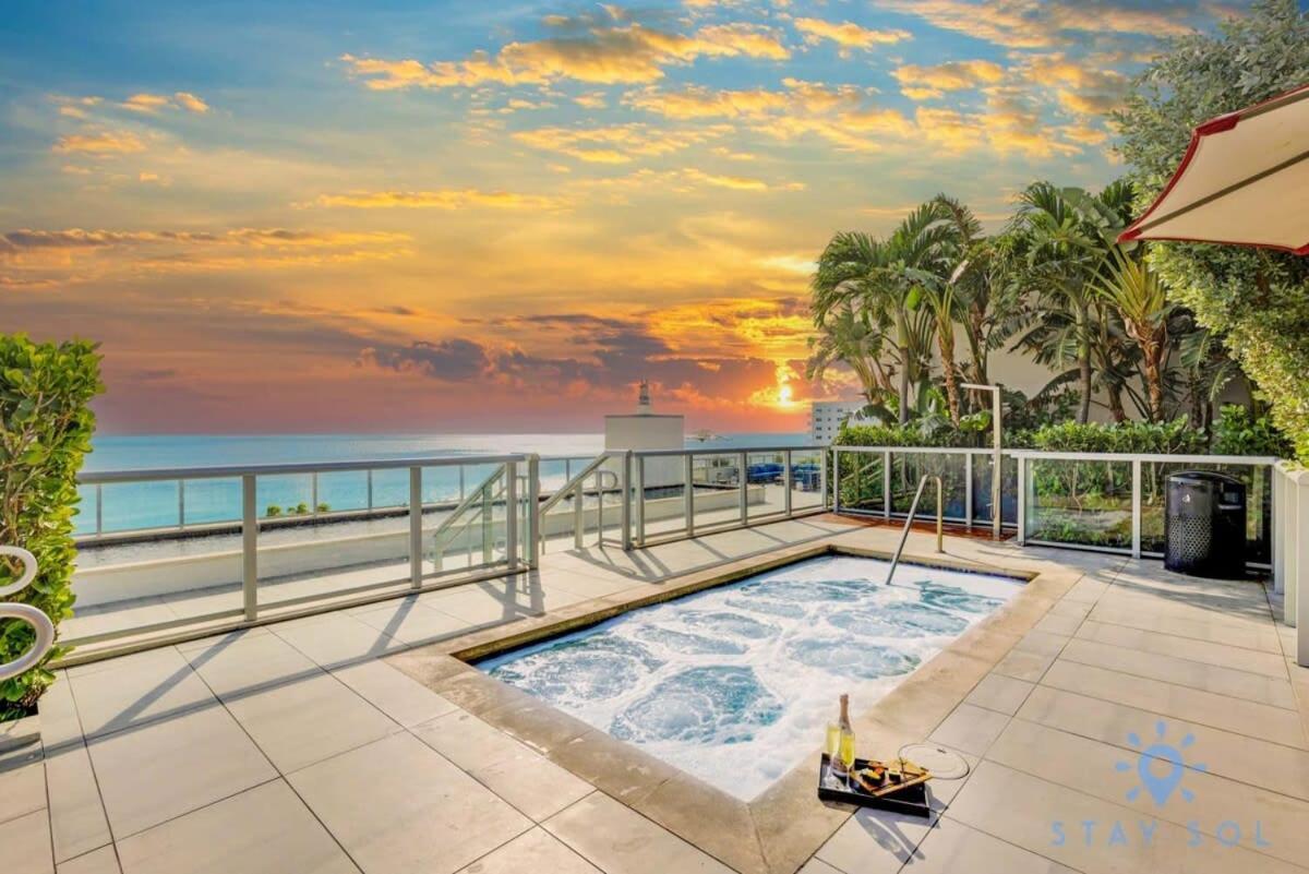 Rooftop Pool - Balcony - Hollywood Beach Broad - Walk ภายนอก รูปภาพ