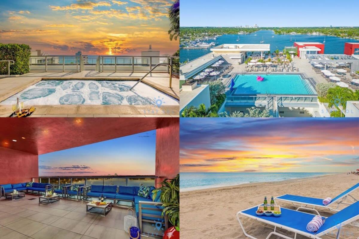Rooftop Pool - Balcony - Hollywood Beach Broad - Walk ภายนอก รูปภาพ